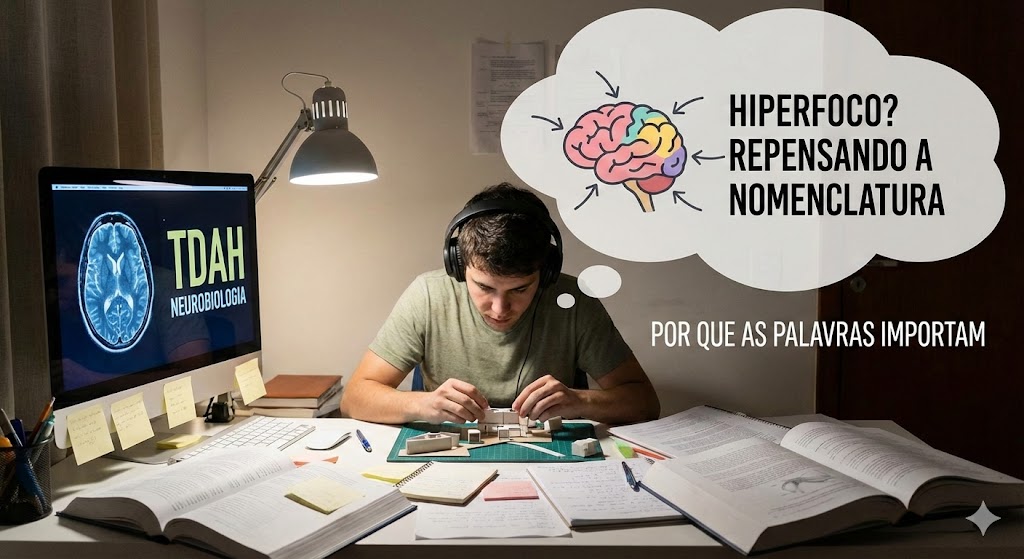 Hiperfoco – Isso Existe? Repensando a Nomenclatura e Compreendendo a Neurobiologia de um Fenômeno Mal Interpretado no TDAH – Por que as palavras que usamos importam